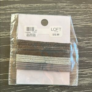 LOFT Hair Styling Bands - Black, Silver, Brown
